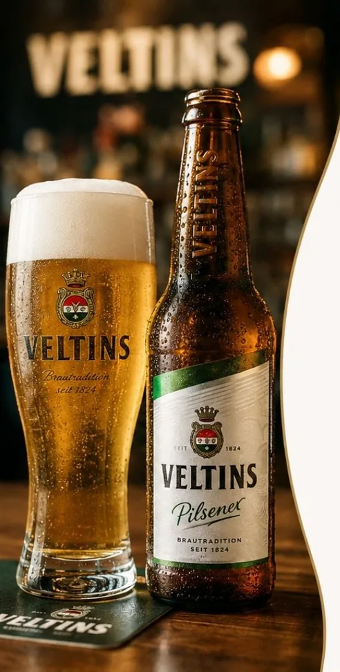 Servicio de cerveza en barra